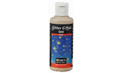 Glitter Effect Gold 80ml
